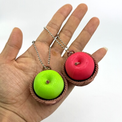 苹果Clicker点击器按压解压玩具机械键盘手感钥匙扣挂件创意礼物