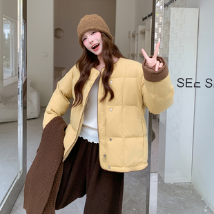 P215 8869 K298 2B115 配毛织围巾宽松棉衣