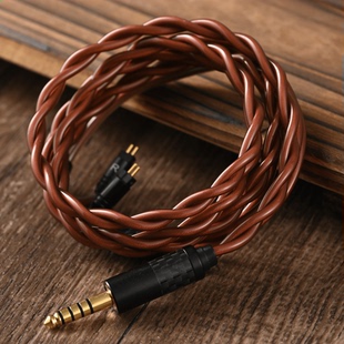 Aoastro弗雷铜银油浸高纯单晶铜耳机升级线HIFI4.4 MMCX平衡线