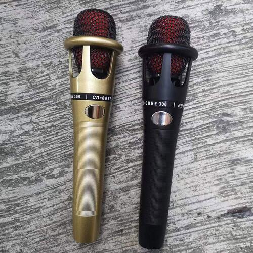 e300手持电容麦克风主播手机电脑直播K歌有线话筒厂家 声卡