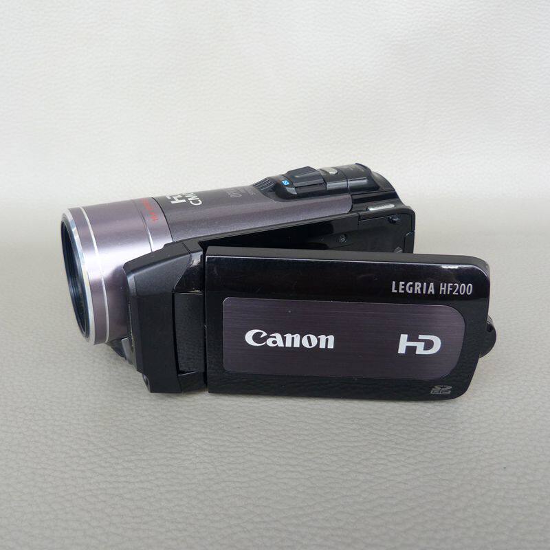 Canon/佳能 HF200数码摄像机vlog家用旅行DV机照相摄录一体摄影机