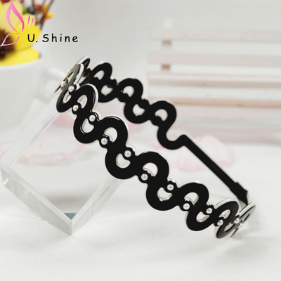 法国佩妮镂空头箍饰品发卡