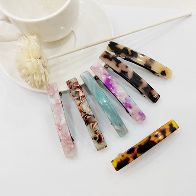 小号发夹佩妮树脂百搭顶夹简约