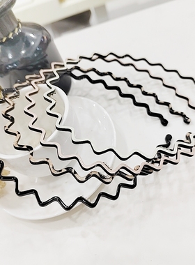 佩妮Chaplet超轻超细波浪发箍简约百搭压发卡子洗脸专用防滑头箍