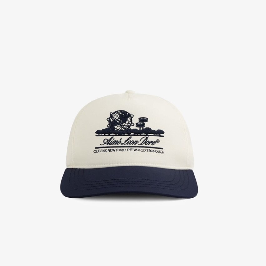 thumbnail for Aime Leon Dore Unisphere Hat American retro baseball cap wide brim adjustable couple models