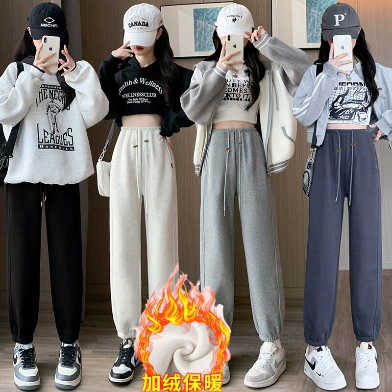 加绒孕妇裤高腰大码春秋款女装产后可穿孕妇束脚裤怀孕期孕妇裤子