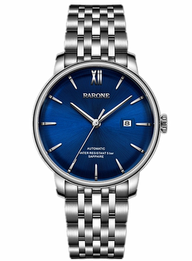 RARONE雷诺简雅情侣机械手表商务休闲男表简约防水时尚女表880101