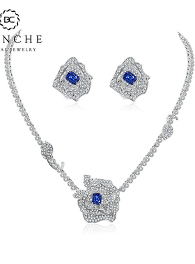 进口奥地利水晶耳环个性