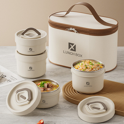 316不锈钢迷你饭盒可微波炉加热