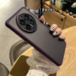 适用华为mate80pro磁性手机壳硅胶mate70pro女高级感磨砂肤感mate60pro全包防摔情侣mate50软边40男女套