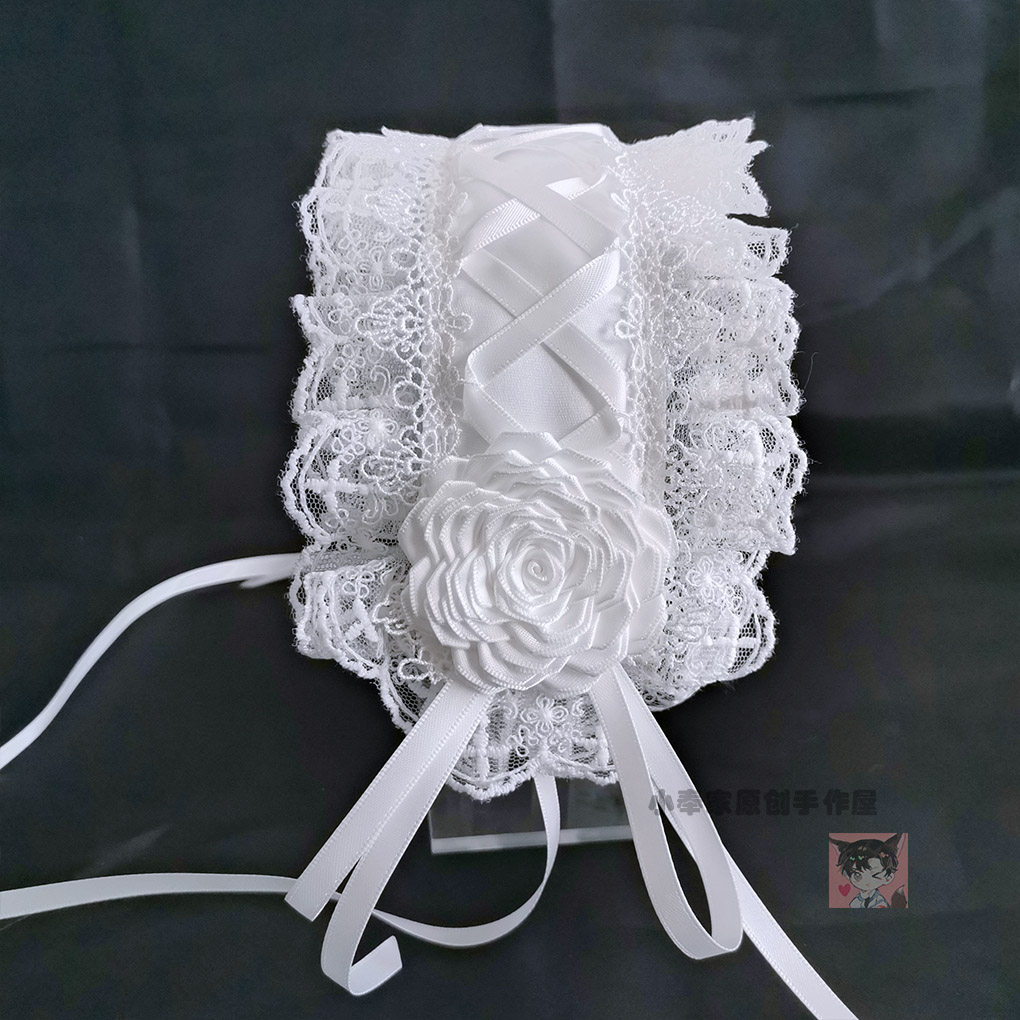 XIAOFENG LO HAIRBAND LOLITA GOTHIC HANAMARU HAIR ACCESSORIES LOLITA JAPANESE GIRL HEADDRESS ALL-MATCH KC SMALL THINGS