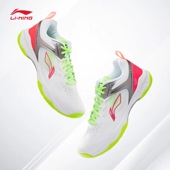 李宁羽毛球鞋 男女角斗士耐磨减震舒适透气比赛训练运动鞋 AYZT011