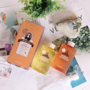 韩国爱丽小屋蒙娜丽莎艺术卸妆油脸部面部温和清洁无刺激伊蒂之屋