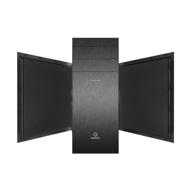 厂家厂家游戏帝国（GAMEMAX）轻风健侠2-静音无污染防尘电脑主机