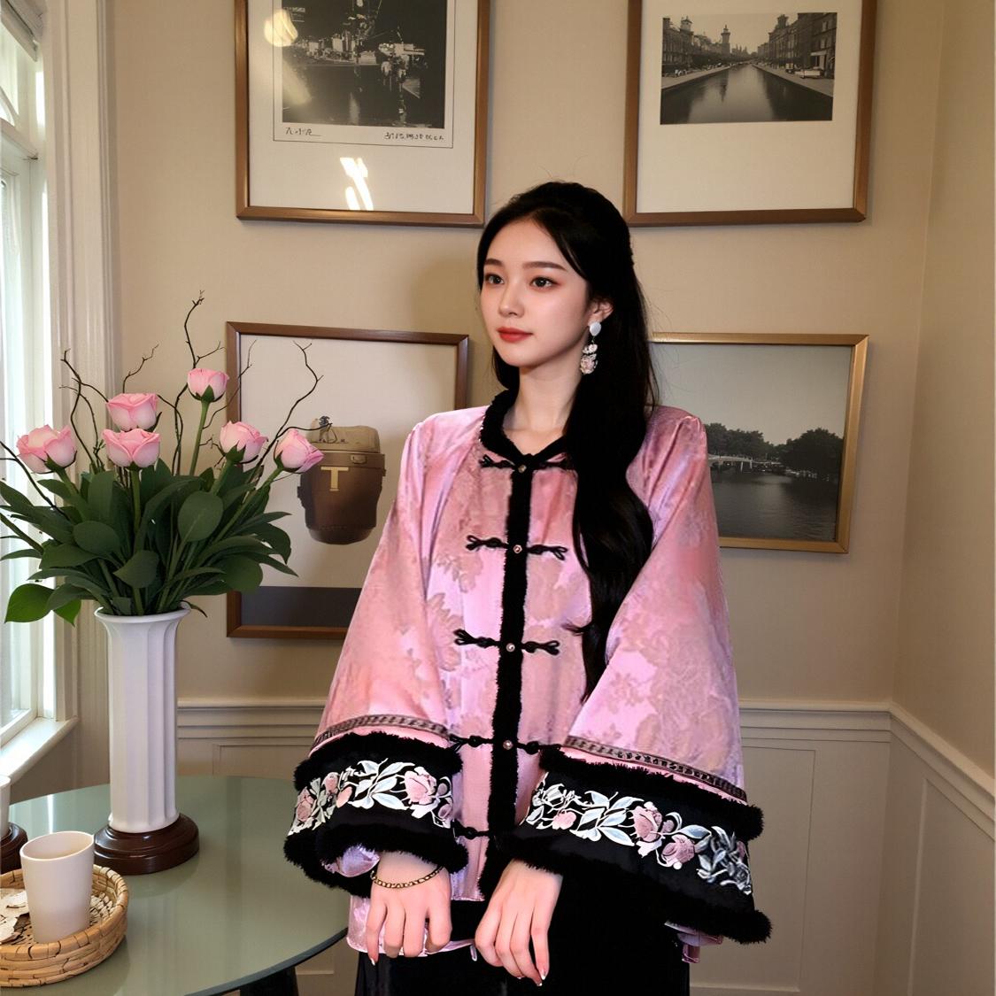 MOSS11.15中式国风复古上衣