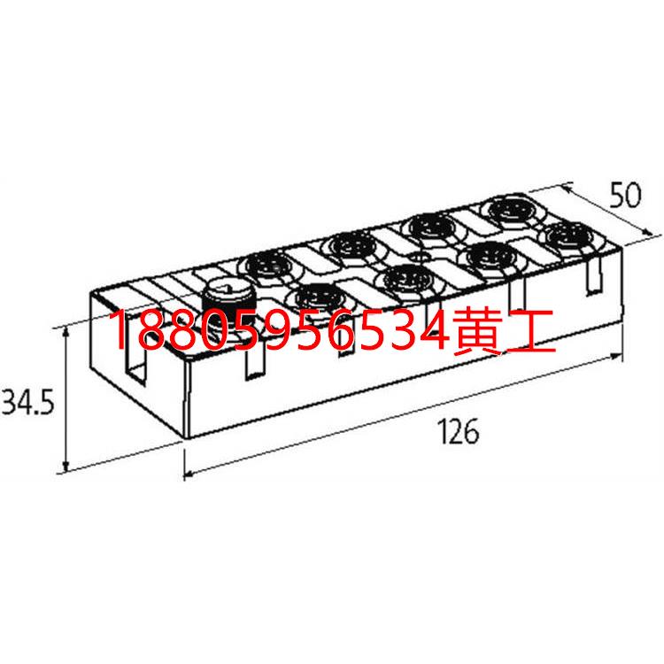 可维修：56602 MURR CUBE67 I/O COMPACT MODULE模块16 digital