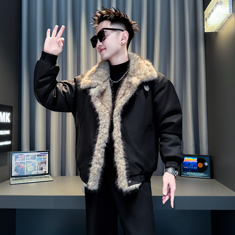 黑首314B-2-F03-P148控198冬款加厚棉衣男休闲棉服外套，男装棉衣，星座314B-2