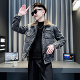 黑首314B-2-F12-P148控198冬款加厚牛仔棉衣男休闲棉服外套，男装棉衣，星座314B-2