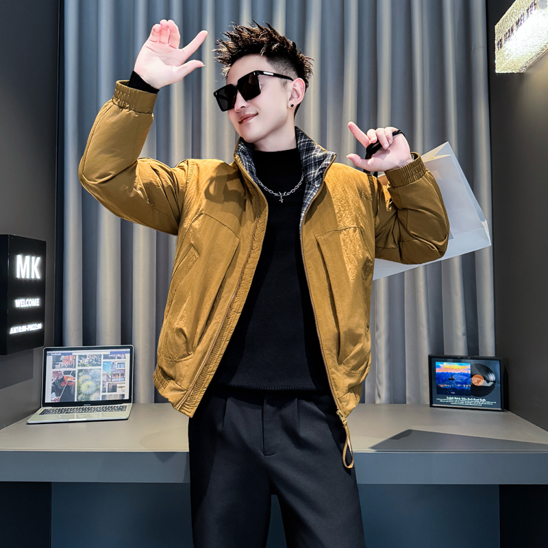 黄首314B-2-M51-P138控178冬款加厚棉衣男休闲外套修身棉服，男装棉衣，星座314B-2