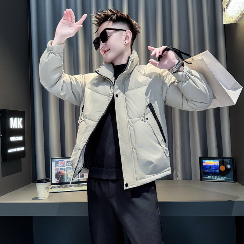 浅绿首314B-2-F19-P118控158冬款加厚棉衣男休闲棉服外套,男装棉衣,星座314B-2