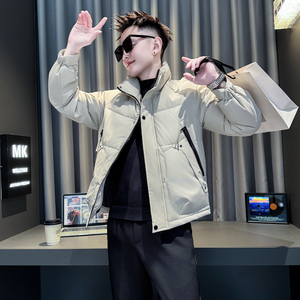 浅绿首314B-2-F19-P118控158冬款加厚棉衣男休闲棉服外套