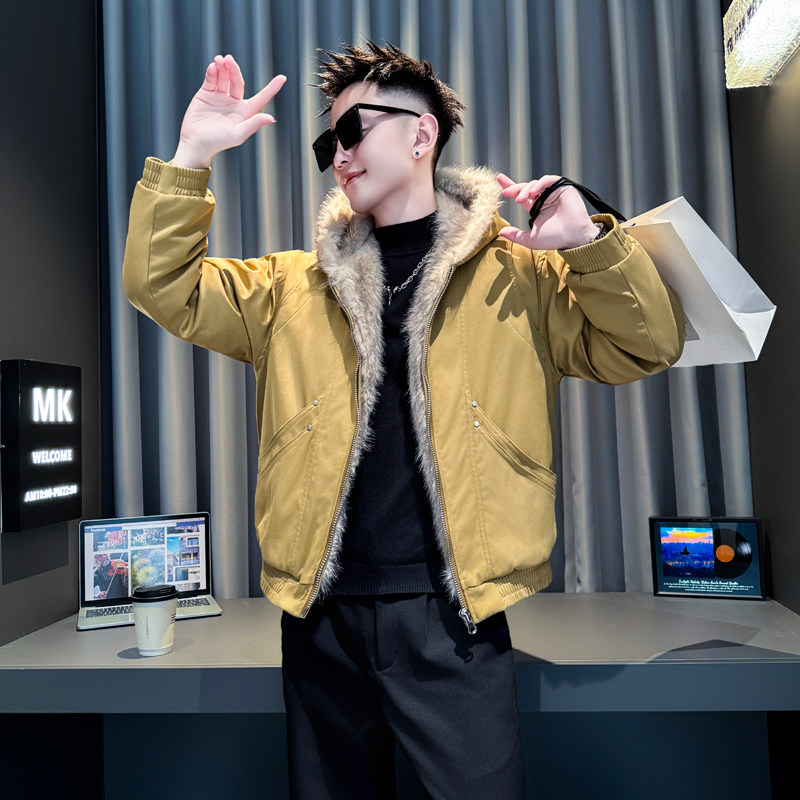 黑首314B-2-F08-P148控198冬款加厚棉衣男休闲棉服外套,男装棉衣,星座314B-2