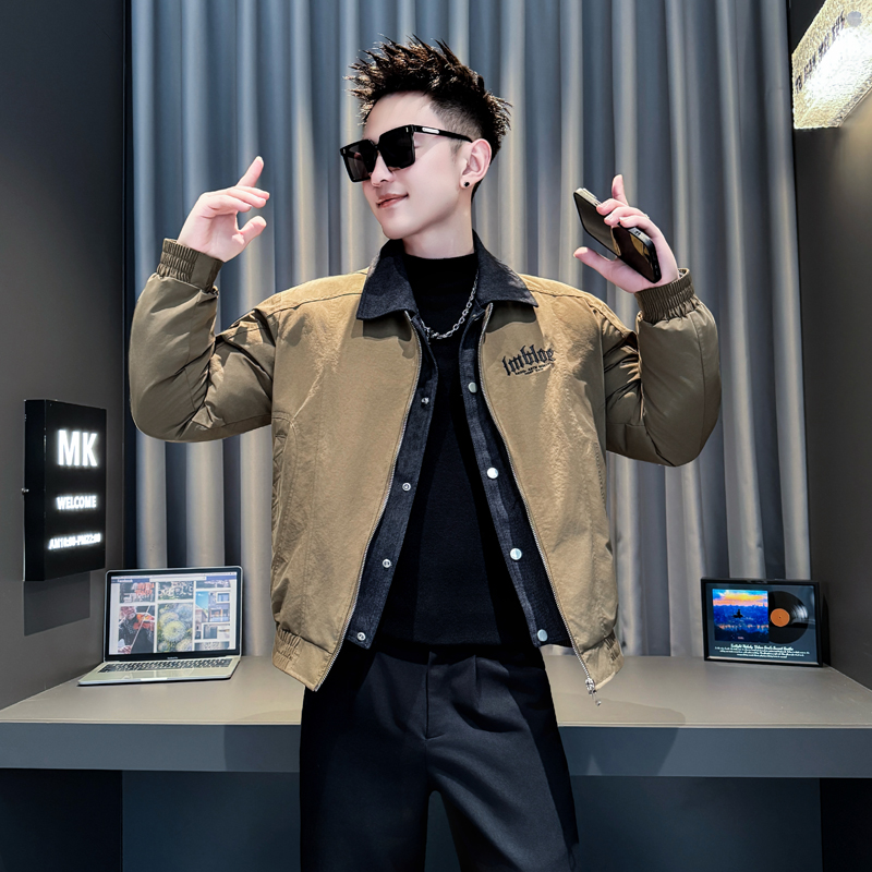 卡其首314B-2-M47-P148控198冬新款加厚棉衣男休闲流行外套棉衣，男装棉衣，星座314B-2