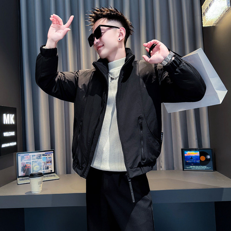 黑首314B-2-F17-P138控178冬款加厚棉衣男休闲棉服外套，男装棉衣，星座314B-2