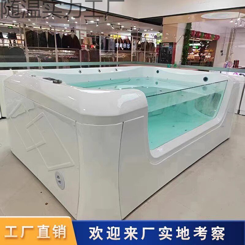商用游泳馆儿童设备恒温加热幼母婴宝宝游泳池亚克力洗澡盆婴儿店