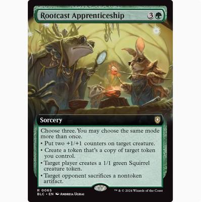 【学府】万智 亲授根铸 rootcast apprenticeship英文扩画 斑隆洛