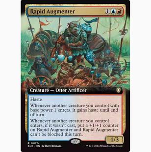 【学府卡牌】万智牌 心急增现师 Rapid Augmenter英文扩画 斑隆洛