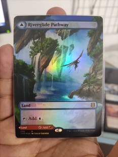 【哈尔滨学府】万智牌 赞迪卡再起 ZNR 河流通路 英文 扩画 闪/平