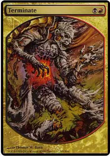 【学府卡牌】万智牌 MTG 终结 Terminate 英文 全画 牌手奖励计划
