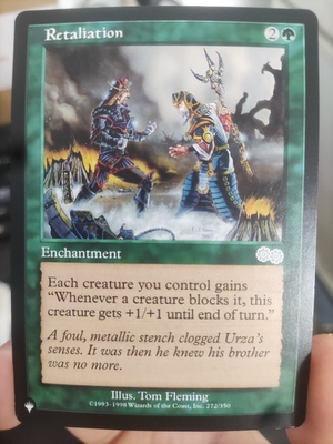 【学府卡牌】万智牌 MTG 复仇 英文 Retaliation 克撒传 USG