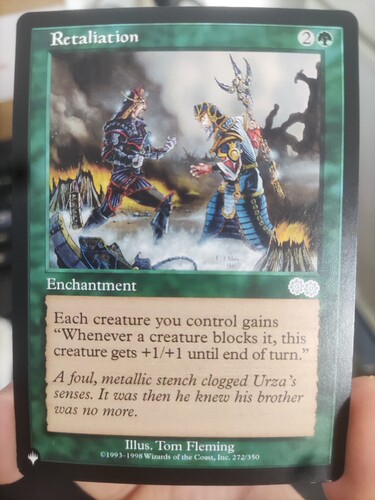 【学府卡牌】万智牌 MTG 复仇 英文 Retaliation 克撒传 USG