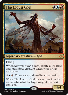 【学府卡牌】万智牌 MTG 蝗虫神 英文 幻灭时刻 HOU 秘稀 多色