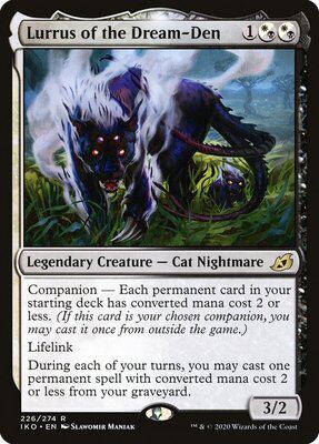 【学府卡牌】万智牌 MTG 梦巢猫魇路拉斯 英文 简中 依克黎 IKO
