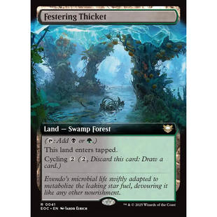 【学府卡牌】万智牌 溃腐灌丛 英文 扩画 虚空边域 指挥官 EOC