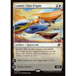 【学府卡牌】万智牌 光明级护卫舰 英文 闪 扩画 虚空边域EOE