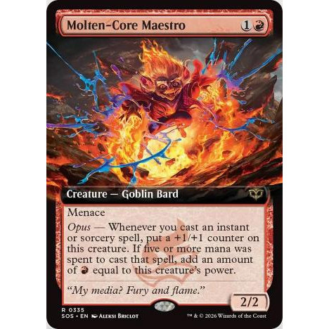 万智牌 熔核名师 Molten-Core Maestro 扩画 斯翠海文的秘密SOS