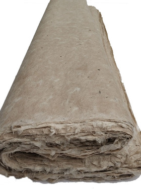 西和麻纸 国展用纸西河构树皮麻纸平纹纯手工精制四六尺纸书画纸