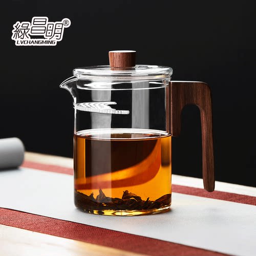 绿昌明玻璃电陶炉煮茶壶泡茶器