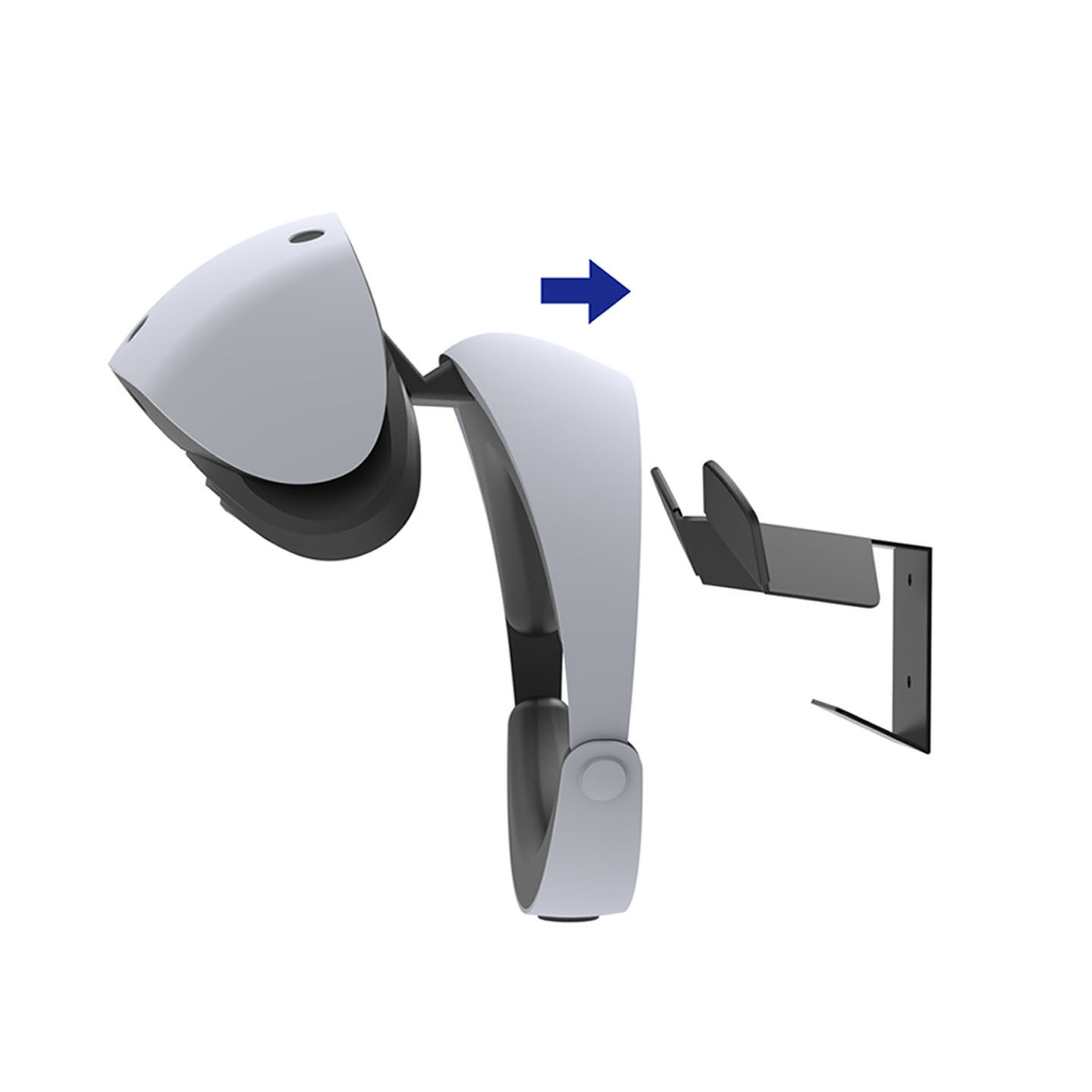 适用于Sony/索尼PlayStation PSVR2 PSVR1墙挂专用支架壁挂收纳架