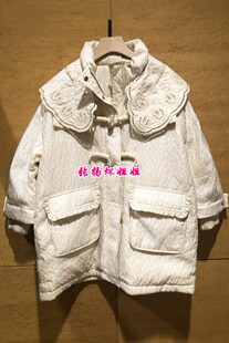 2021年冬季 中长款 安所专柜正品 白鸭绒羽绒服 CD3Y701 女装 米薇希