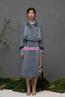 VOINGE 安所正品女装2021春装新款时尚上衣外套风衣 CC1F139