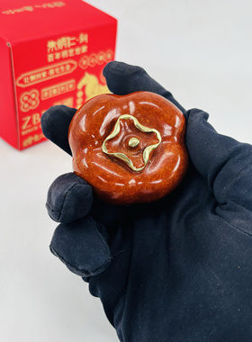 铜柿柿如意柿子摆件家居饰品