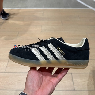 阿迪达斯三叶草女Gazelle Indoor复古运动休闲板鞋 JS1413 JS1412