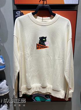 正品耐克女子冬季圆领针织保暖运动休闲套头衫卫衣HV1749-113-063