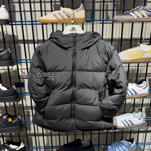 阿迪达斯女子连帽保暖防风拒水运动休闲羽绒服外套 JV6192 KC5947