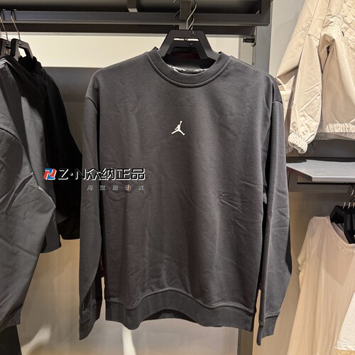 耐克圆领刺绣小标运动休闲套头衫